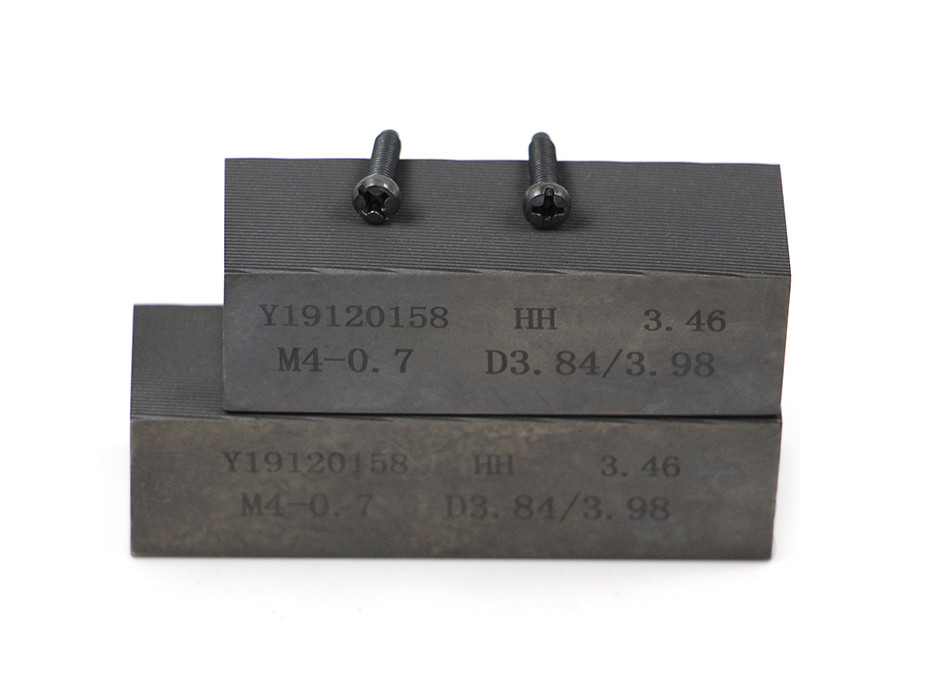 Customized High Speed Steel DC53 H9+TiN Screw Die Of Flat Thread Rolling Dies